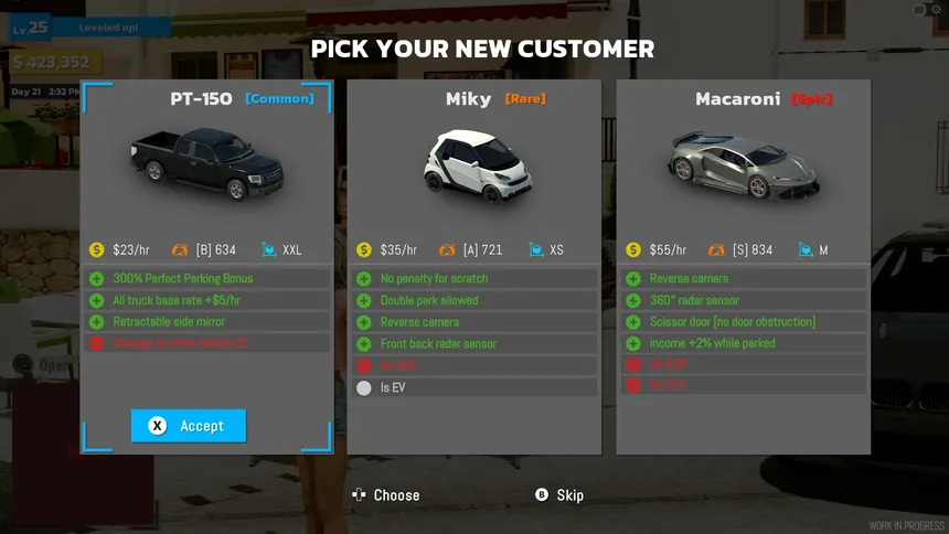 Скриншот 7 к игре Parking Master: Drive, Build, Manage