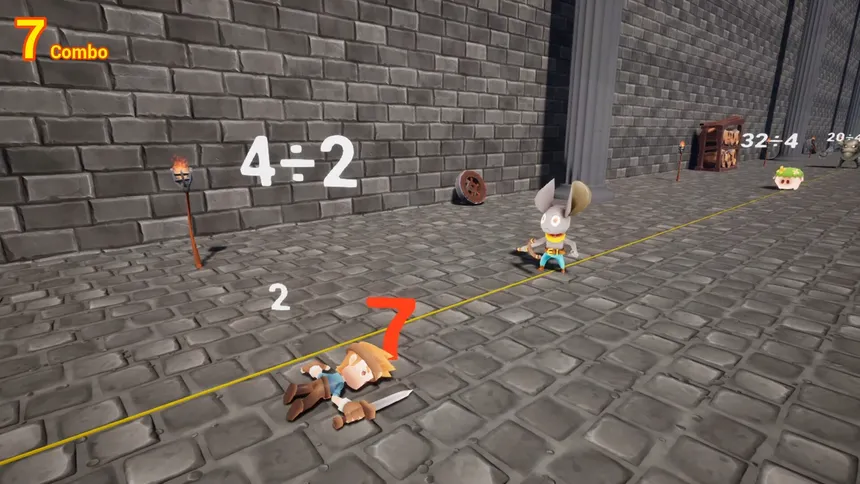 Скриншот 4 к игре Math Monster Quest