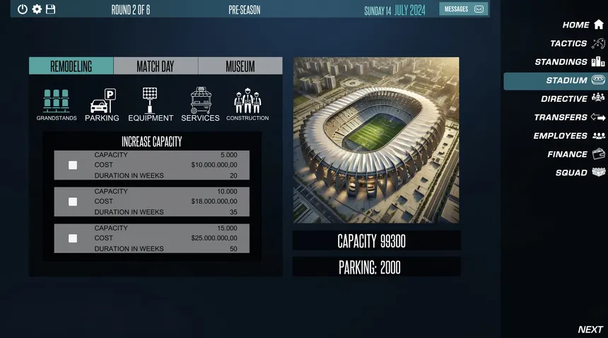 Скриншот 5 к игре F11 Football Manager