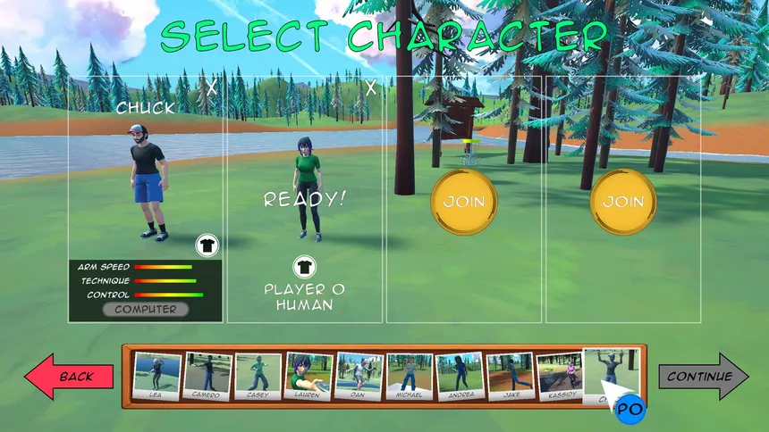 Скриншот 1 к игре Disc Golf