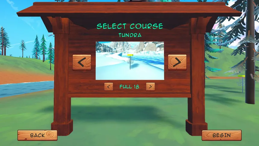 Скриншот 2 к игре Disc Golf