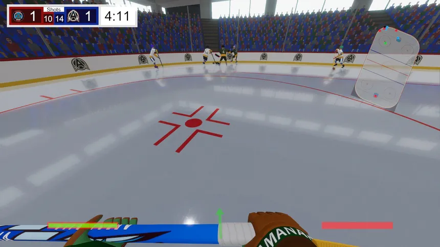 Скриншот 4 к игре Amanaha hockey
