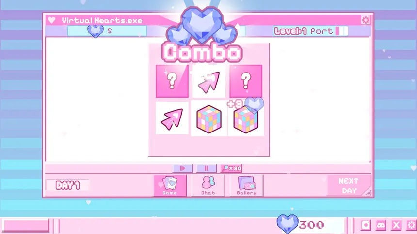 Скриншот 1 к игре Virtual Hearts