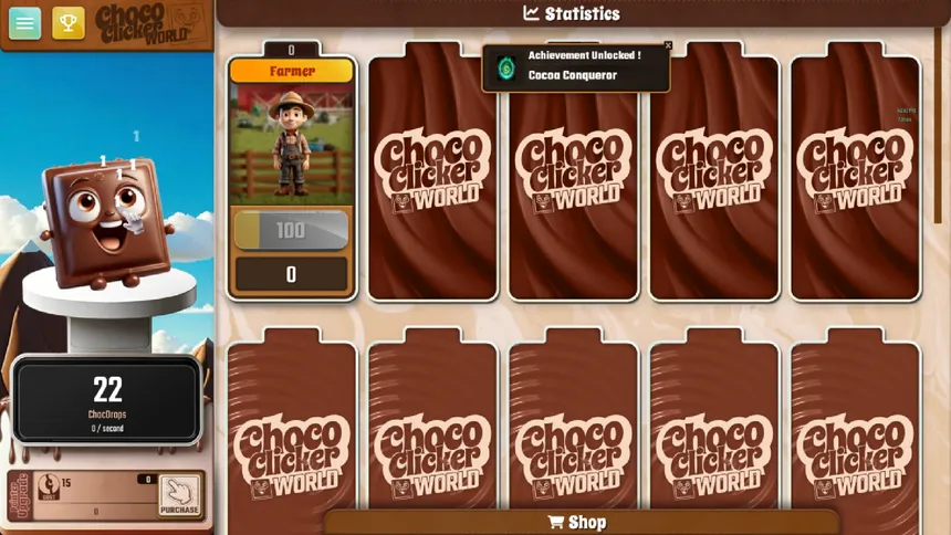 Скриншот 1 к игре Choco Clicker World