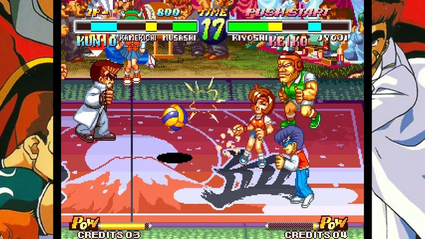 Скриншот 1 к игре テクノス ザ・ワールド くにおくん & アーケードコレクション