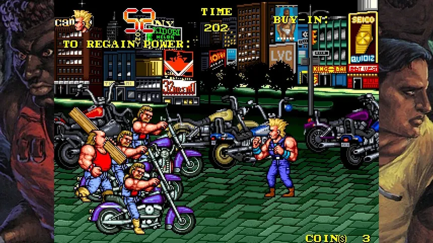 Скриншот 3 к игре テクノス ザ・ワールド くにおくん & アーケードコレクション