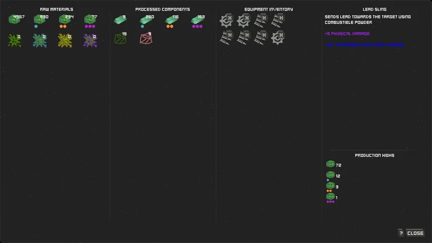 Скриншот 2 к игре Space War Economy Idle