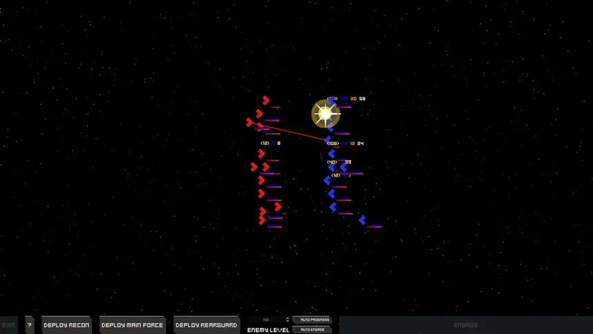 Скриншот 5 к игре Space War Economy Idle