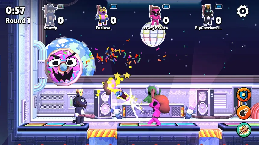 Скриншот 1 к игре Nifty Smashers