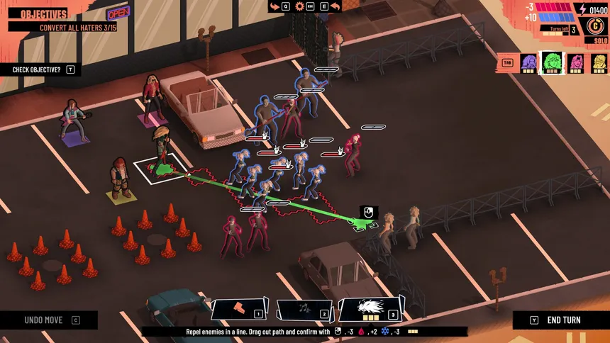 Скриншот 1 к игре Tactichord: Glam Strategy