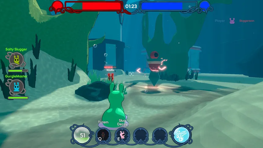 Скриншот 3 к игре Slug Wars