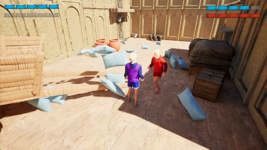 Скриншот 2 к игре Pillow Fight
