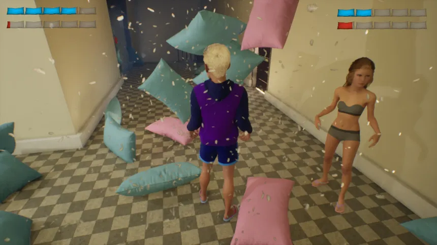 Скриншот 3 к игре Pillow Fight