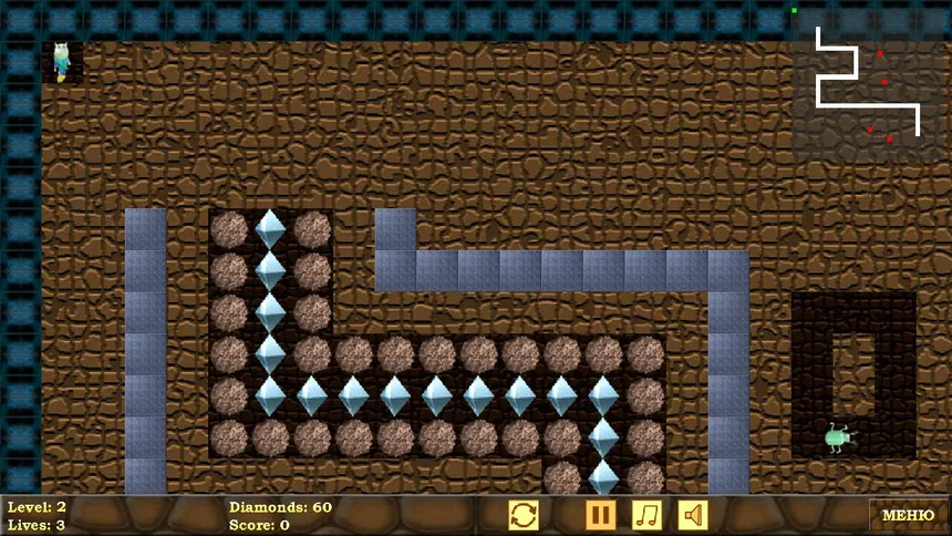 Скриншот 3 к игре Boulder Crash