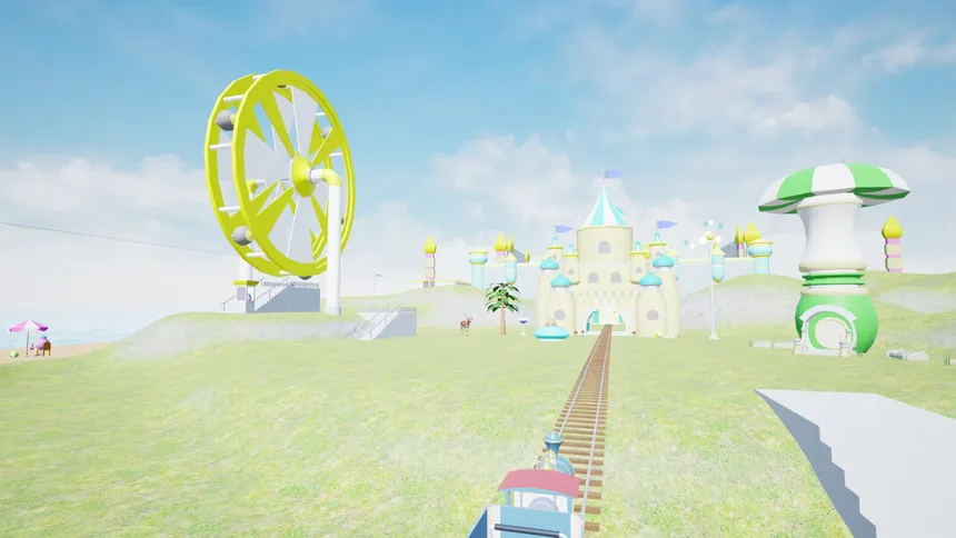 Скриншот 4 к игре Sunny Shores Coaster Ride
