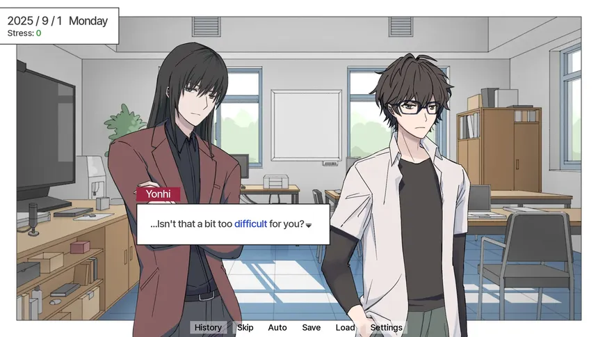 Скриншот 1 к игре Thesis of Love 心动论证