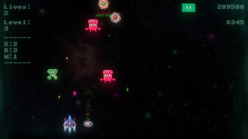Скриншот 1 к игре Space Shooter - Tryü Sora