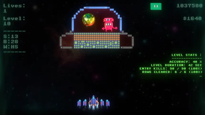 Скриншот 2 к игре Space Shooter - Tryü Sora