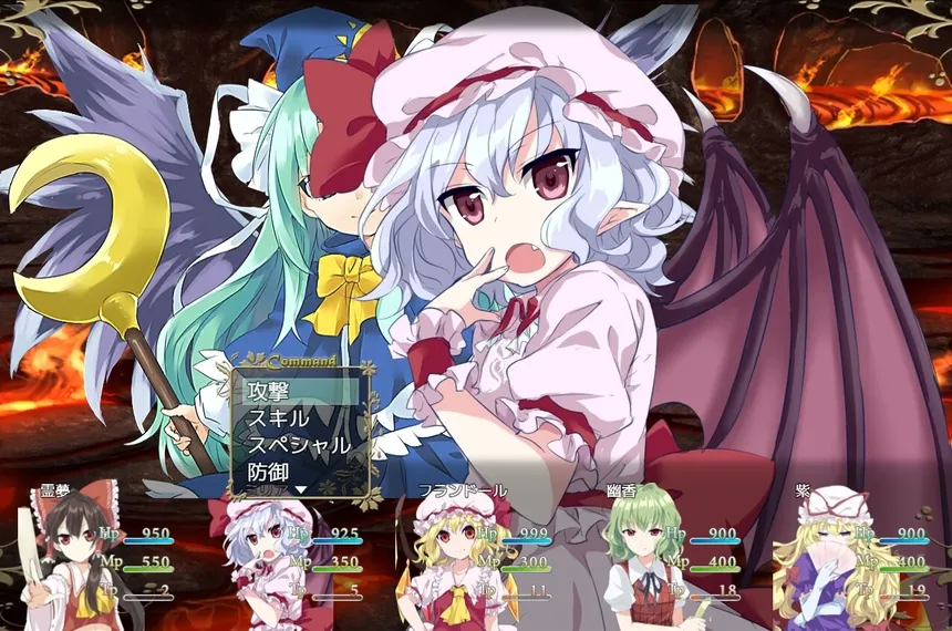 Скриншот 2 к игре 東方ファンタジー ～toho fantasy～