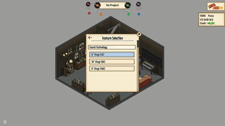 Скриншот 3 к игре Hitmaker Tycoon