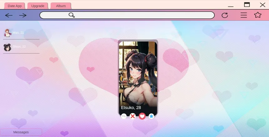 Скриншот 3 к игре Dating App Simulator