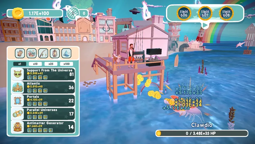 Скриншот 2 к игре Sea hunter idle