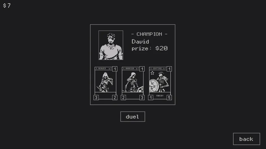 Скриншот 4 к игре Duel Champions - Roguelike Trading Card Game