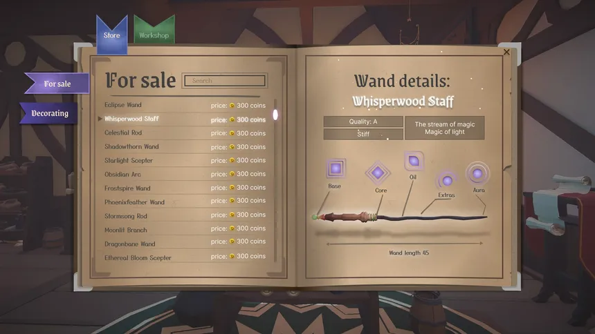 Скриншот 4 к игре Magic Wands Workshop