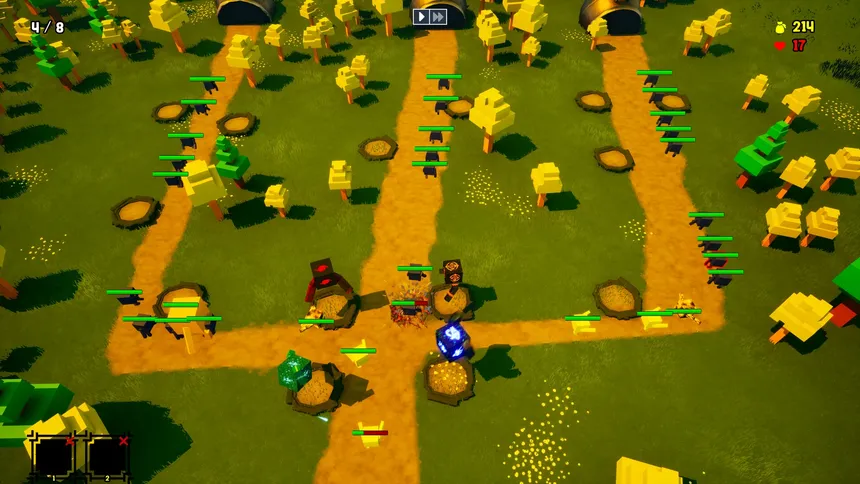 Скриншот 1 к игре Cubefence