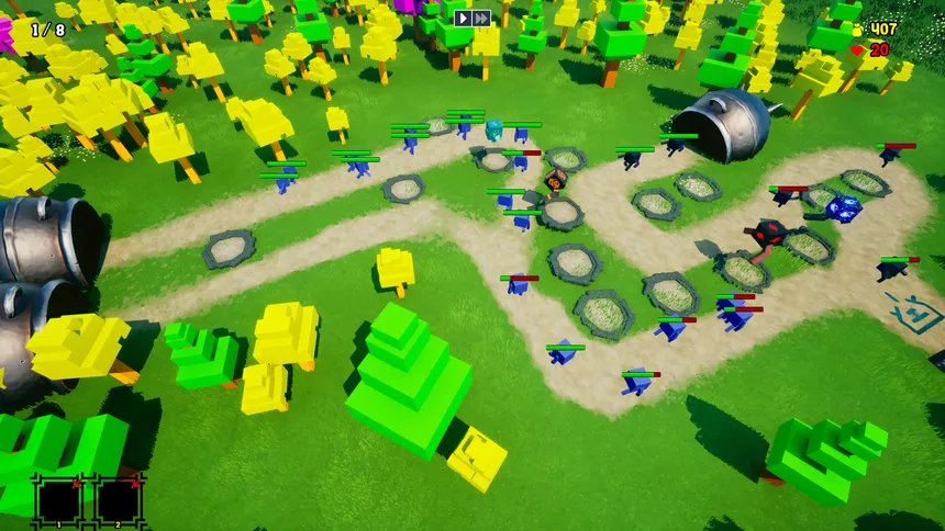 Скриншот 2 к игре Cubefence