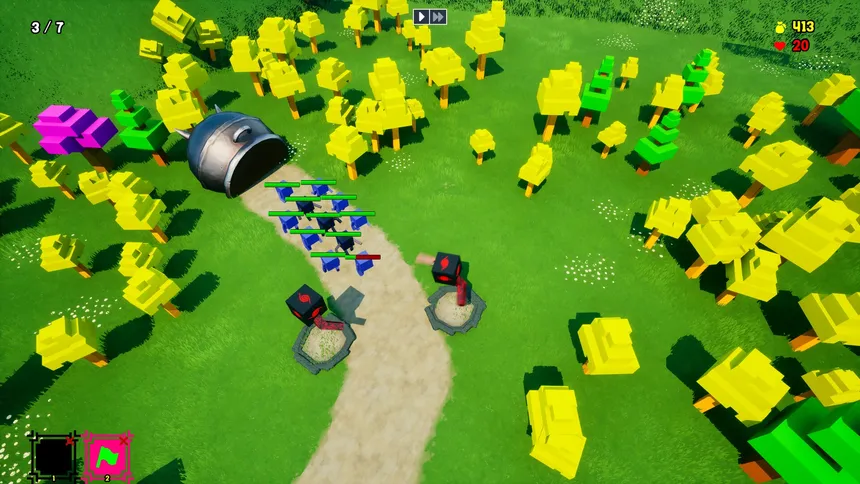 Скриншот 4 к игре Cubefence