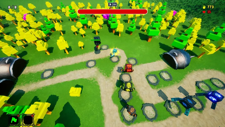 Скриншот 6 к игре Cubefence
