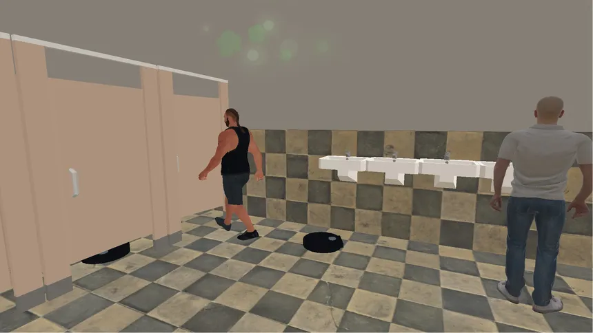 Скриншот 1 к игре PUBLIC TOILET SIMULATOR