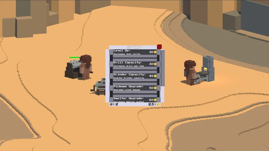 Скриншот 2 к игре Cubey Quarry