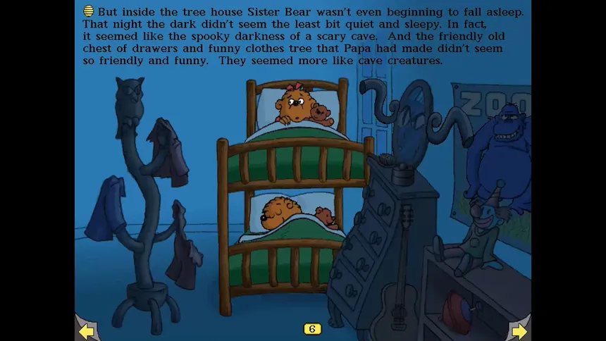 Скриншот 2 к игре The Berenstain Bears In the Dark