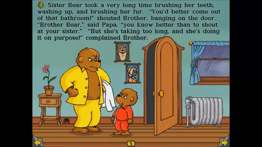 Скриншот 3 к игре The Berenstain Bears Get in a Fight