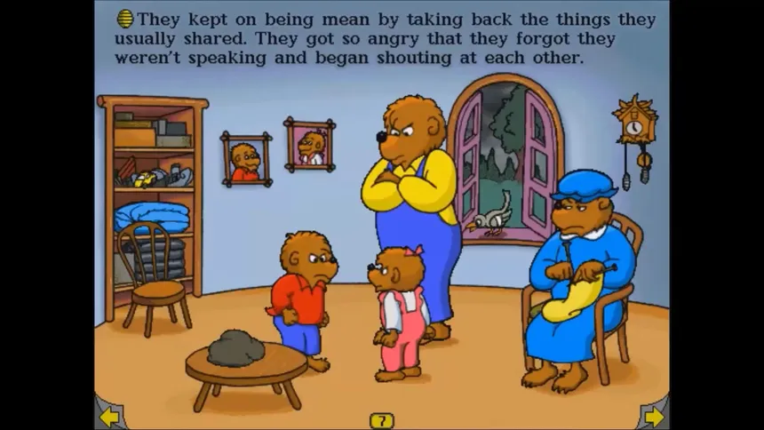 Скриншот 4 к игре The Berenstain Bears Get in a Fight