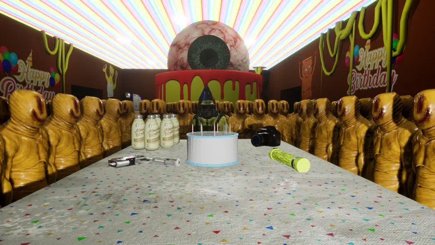 Скриншот 2 к игре Backrooms: The Yellow Dream