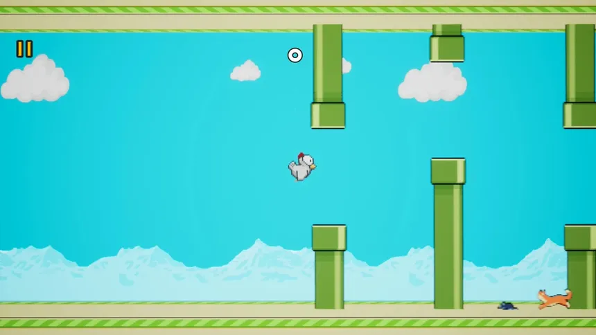 Скриншот 1 к игре FlyingChicken