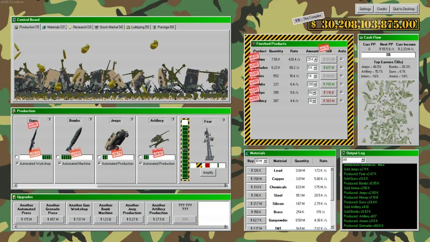 Скриншот 1 к игре Military Incremental Complex