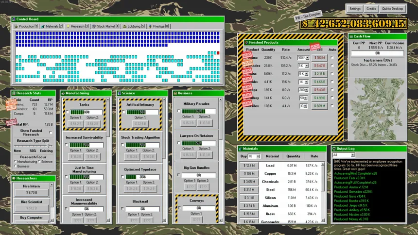 Скриншот 2 к игре Military Incremental Complex