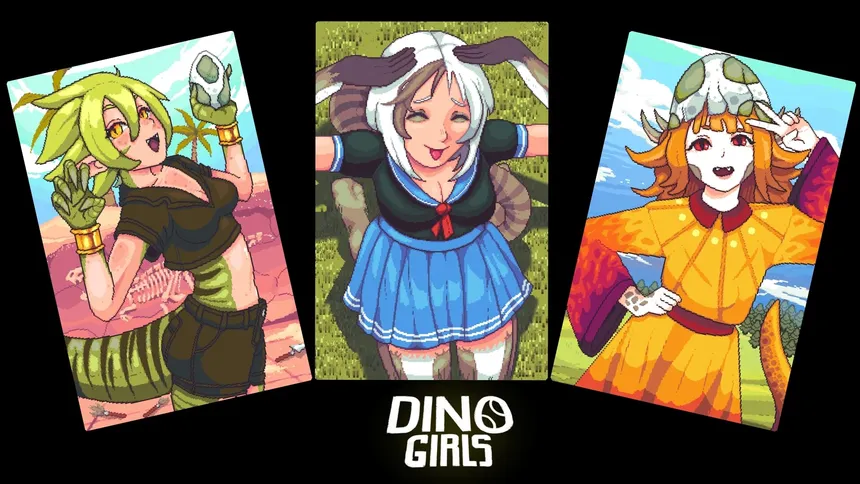 Скриншот 3 к игре Dino Girls