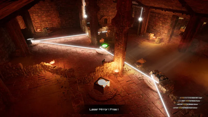 Скриншот 2 к игре Lux Leonarii - A Mechanical Puzzle Adventure