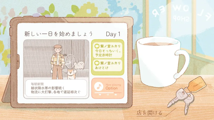 Скриншот 2 к игре あなたに花束を Flowers for you
