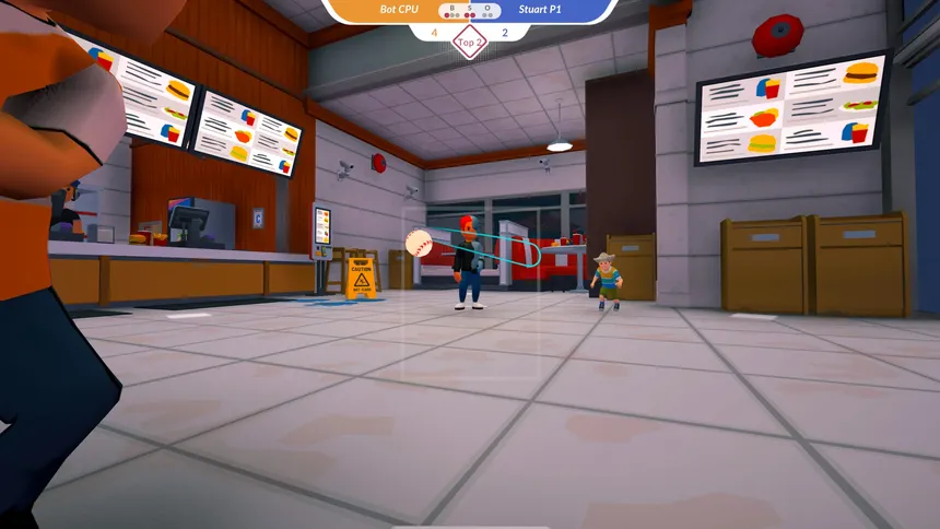 Скриншот 3 к игре Indoor Baseball
