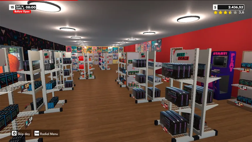 Скриншот 1 к игре Game Store Chronicle