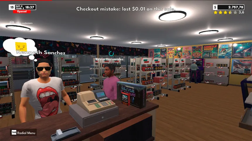 Скриншот 2 к игре Game Store Chronicle
