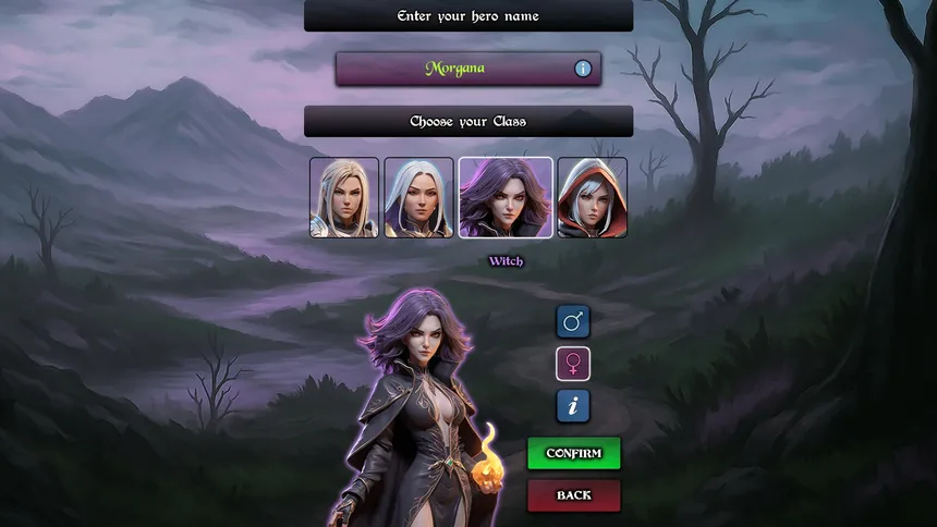 Скриншот 1 к игре Azmar Quest - Text Based RPG