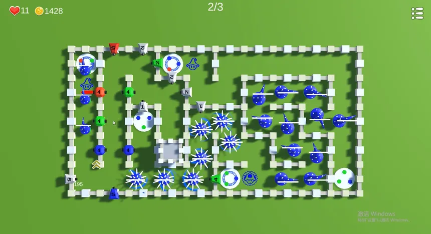 Скриншот 2 к игре 魔菇塔防 Mushroom Tower Defense