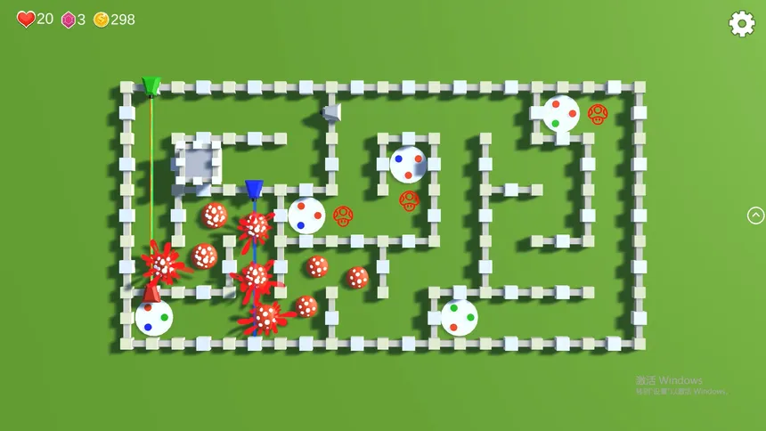 Скриншот 4 к игре 魔菇塔防 Mushroom Tower Defense